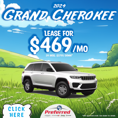 Lease Jeep Grand Cherokee for $469 Per Month