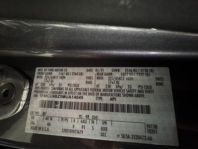 2021 Ford Escape Hybrid SE