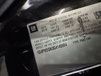 2016 Buick Verano Sport Touring Group