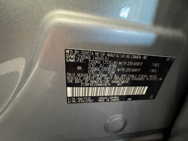 2017 Toyota RAV4 XLE