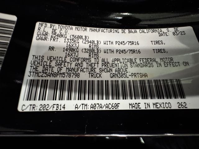 2021 Toyota Tacoma SR V6