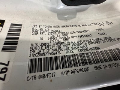 2023 Toyota Tacoma TRD Sport V6