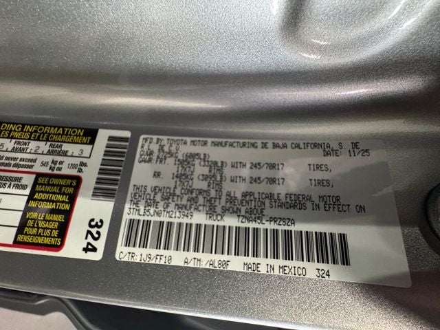 2026 Toyota Tacoma SR5