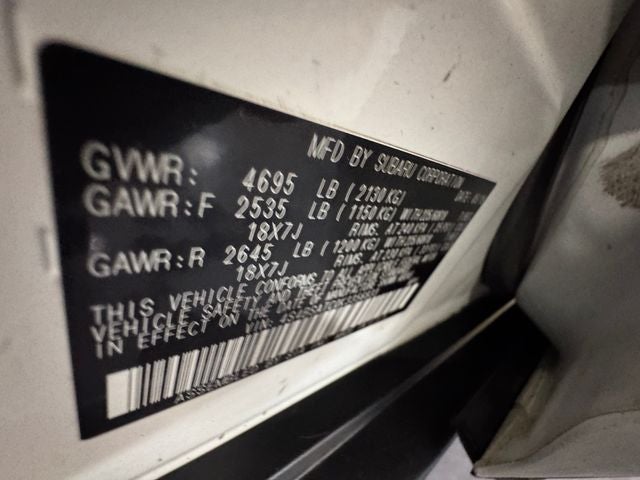 2019 Subaru Outback 2.5i Touring