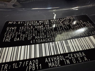 2026 Toyota Camry LE