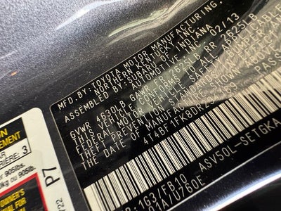 2013 Toyota Camry XLE
