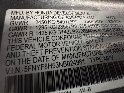 2022 Honda Passport EX-L