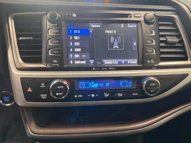 2019 Toyota Highlander Limited Platinum
