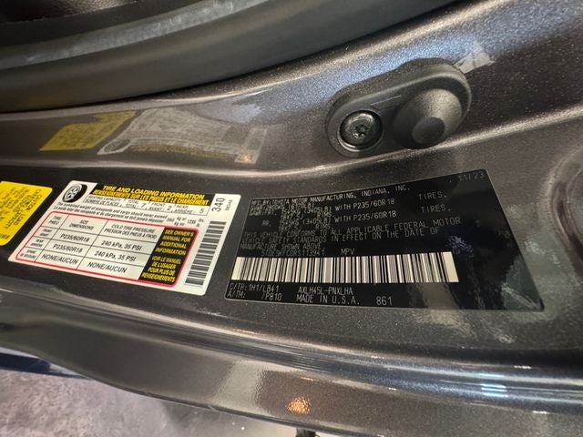 2024 Toyota Sienna Platinum 7 Passenger