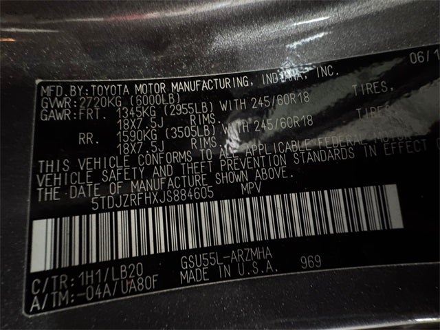 2018 Toyota Highlander XLE