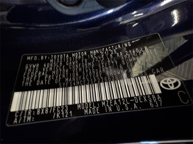 2025 Toyota Corolla SE