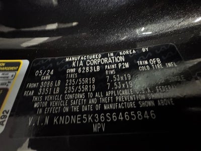 2025 Kia Carnival SX