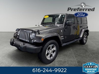 2017 Jeep Wrangler Unlimited Sahara 3.6 Liter V6 4D Automatic 4WD