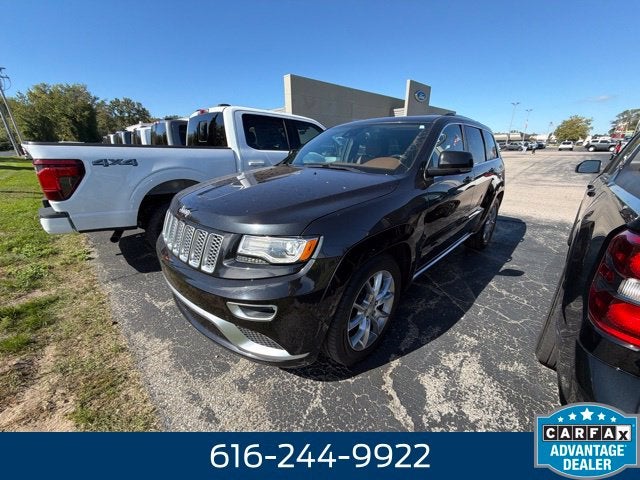 2016 Jeep Grand Cherokee Summit 3.6 Liter 4WD