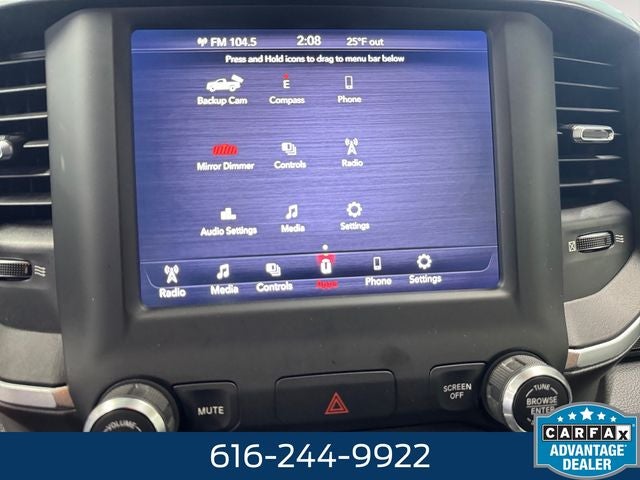 2019 RAM 1500 Big Horn/Lone Star 5.7 Liter V8 Hemi Crew Cab 4WD