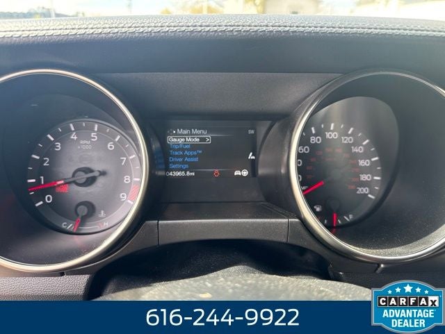 2016 Ford Mustang Shelby GT350 5.2 Liter V8 2D Coupe Manual Transmission