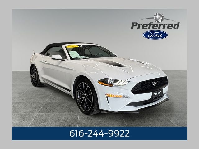 2021 Ford Mustang EcoBoost Premium 2.3 Liter EcoBoost Turboharged 2D Convertible