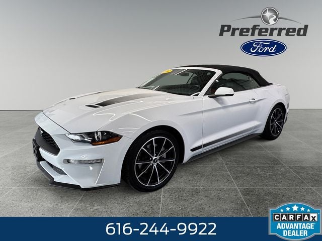 2021 Ford Mustang EcoBoost Premium 2.3 Liter EcoBoost Turboharged 2D Convertible