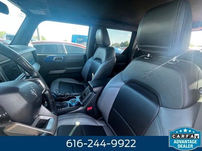 2022 Ford Bronco Black Diamond 2.7 Liter V6 EcoBoost Automatic 4WD