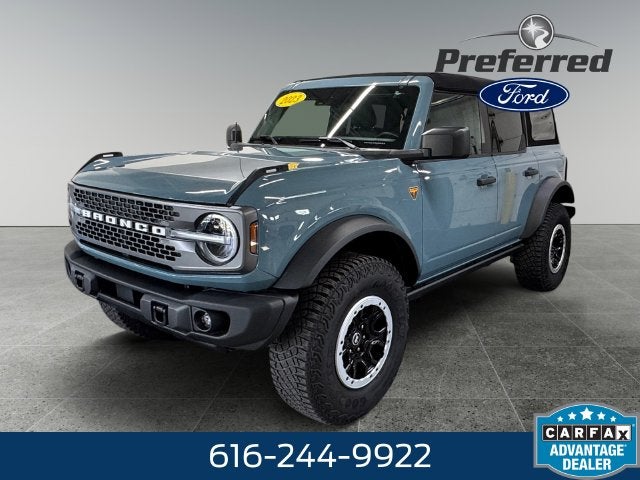 2023 Ford Bronco Badlands 2.7 Liter V6 EcoBoost 4D Automatic 4WD