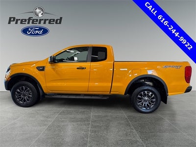 2021 Ford Ranger XLT 2.3 Liter EcoBoost Turbocharged Super Cab 4WD