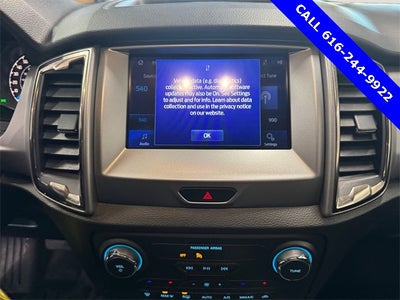 2021 Ford Ranger XLT 2.3 Liter EcoBoost Turbocharged Super Cab 4WD