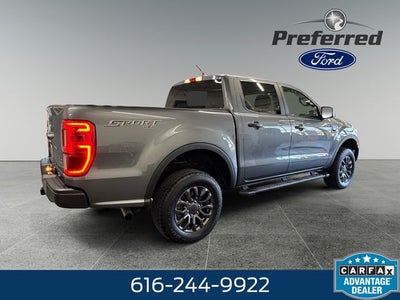 2022 Ford Ranger XLT 2.3 Liter EcoBoost Turbocharged Crew Cab 4WD