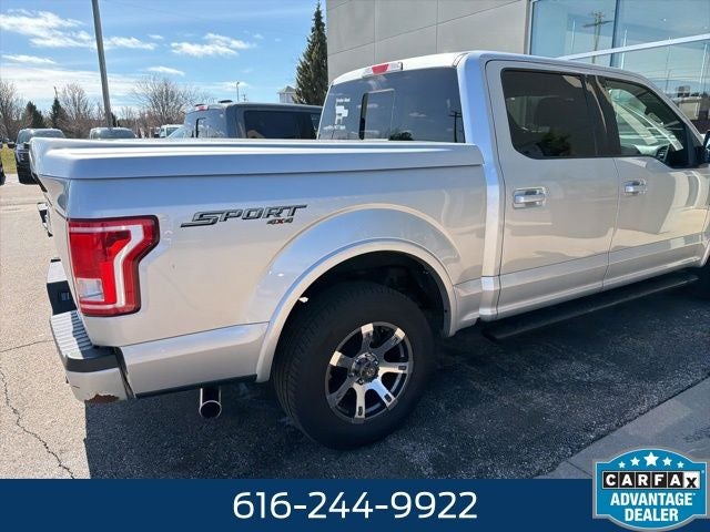 2016 Ford F-150 XLT 5.0 Liter V8 SuperCrew 4WD