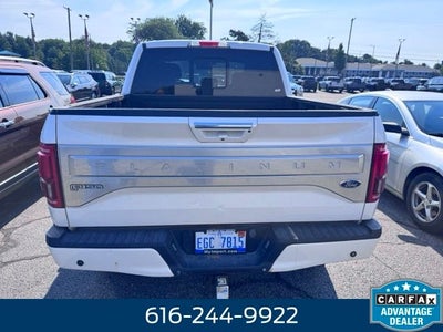 2015 Ford F-150 Platinum 3.5 Liter V6 SuperCrew 4WD