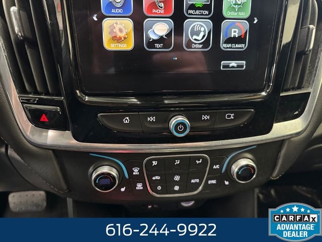 2019 Chevrolet Traverse LT 3.6 Liter V6 AWD 3rd Row Seating Cloth w/1LT