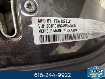 2022 Chrysler Pacifica Touring L 3.6 Liter V6 7 Passenger 3rd Row Seating