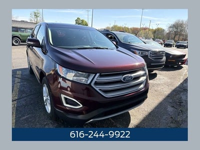 2017 Ford Edge SEL 2.0 Liter EcoBoost Turbocharged AWD Leather Seatin