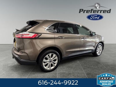 2019 Ford Edge Titanium 2.0 Liter EcoBoost Turbocharged AWD