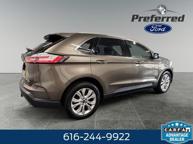 2019 Ford Edge Titanium 2.0 Liter EcoBoost Turbocharged AWD