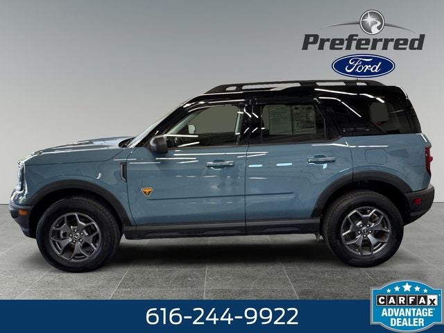 2021 Ford Bronco Sport Badlands 2.0 Liter EcoBoost Turbocharged 4WD