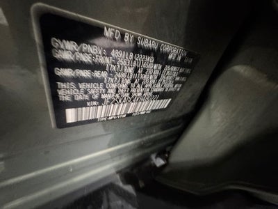 2019 Subaru Forester Premium 2.5 Liter AWD