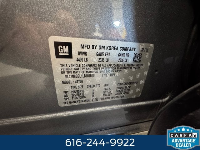 2020 Buick Encore GX Essence 1.3 Liter EcoTec Turbo AWD