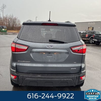 2019 Ford EcoSport SE 2.0 Liter 4WD