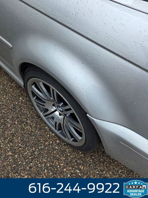 2003 BMW M3 Base 3.2 Liter I6 2D Convertible Manual Transmission RW