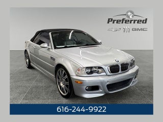 2003 BMW M3 Base 3.2 Liter I6 2D Convertible Manual Transmission RW