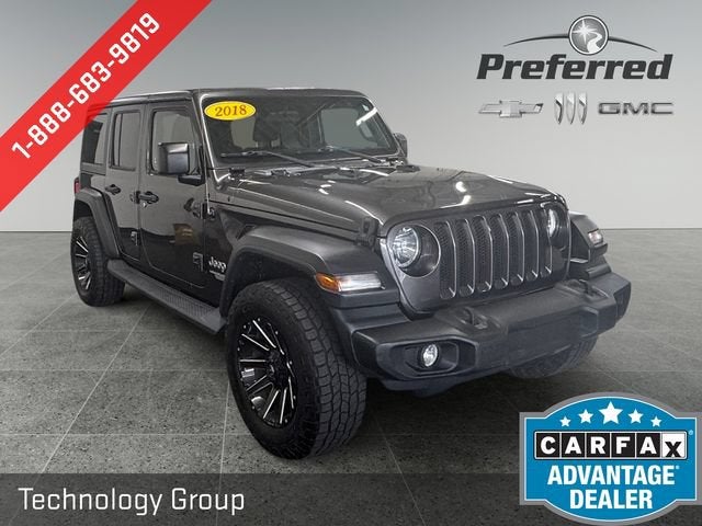 2018 Jeep Wrangler Unlimited Sport S 4x4
