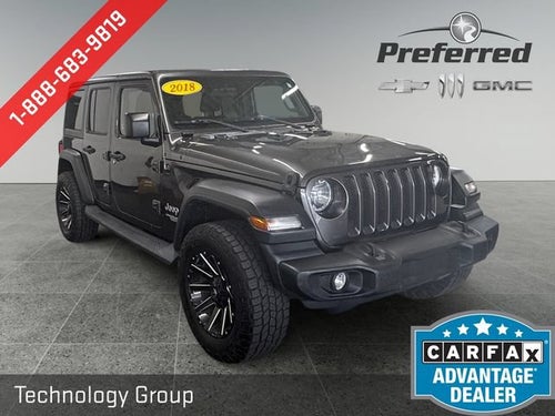 2018 Jeep Wrangler Unlimited Sport S 4x4