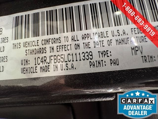 2020 Jeep Grand Cherokee Limited 4X4