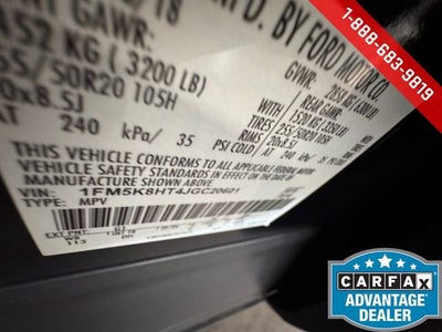 2018 Ford Explorer Platinum