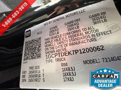 2023 Chevrolet Colorado Z71