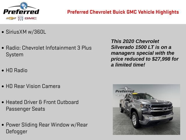 2020 Chevrolet Silverado 1500 LT