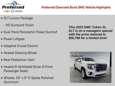 2023 GMC Yukon XL SLT