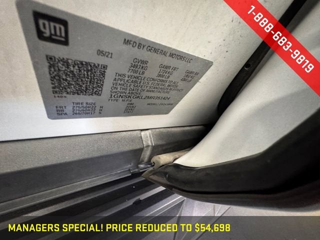 2021 Chevrolet Suburban High Country