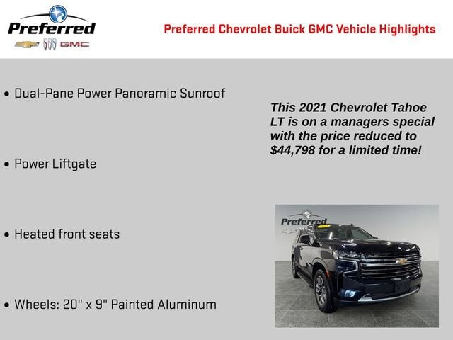 2021 Chevrolet Tahoe LT