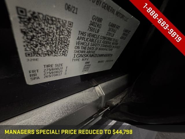 2021 Chevrolet Tahoe LT